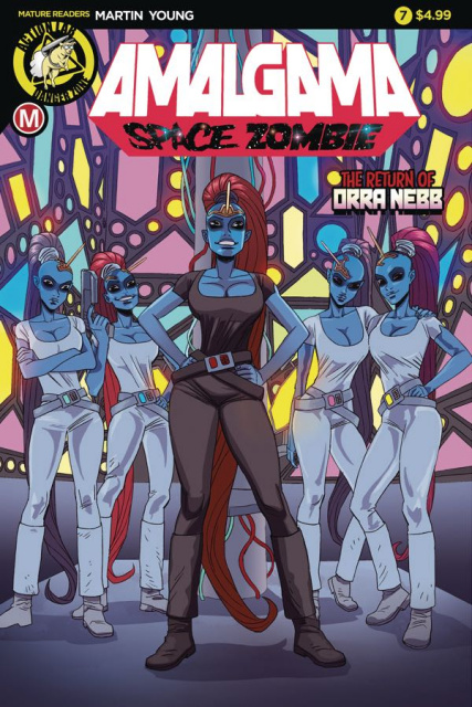 Amalgama: Space Zombie #7 (Young Cover)
