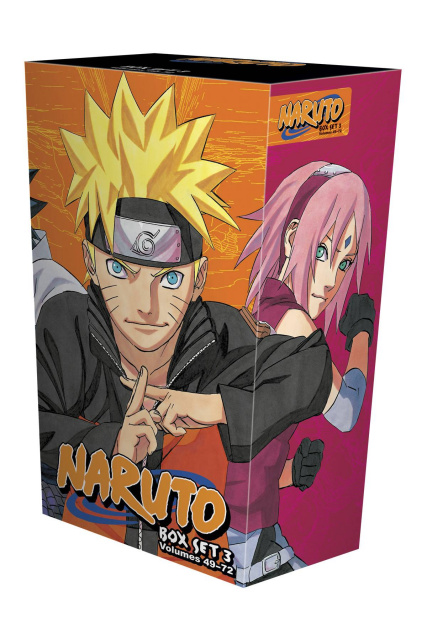 Naruto Box Set 3: Vols. 49-72