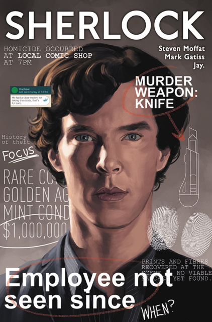 Sherlock: The Blind Banker #1 (Laclaustra Cover)