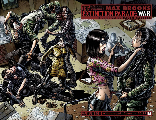 The Extinction Parade: War #3 (Wrap Cover)