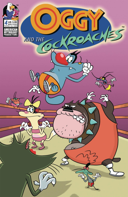 Oggy and the Cockroaches #4 (Rankine Cover)