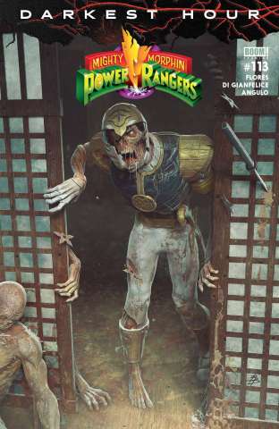 Mighty Morphin Power Rangers #113 (Dark Grid Barend Cover)