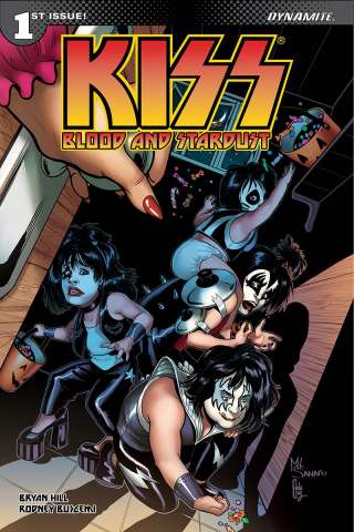 KISS: Blood and Stardust #1 (Sanapo Trick or Treat Cover)