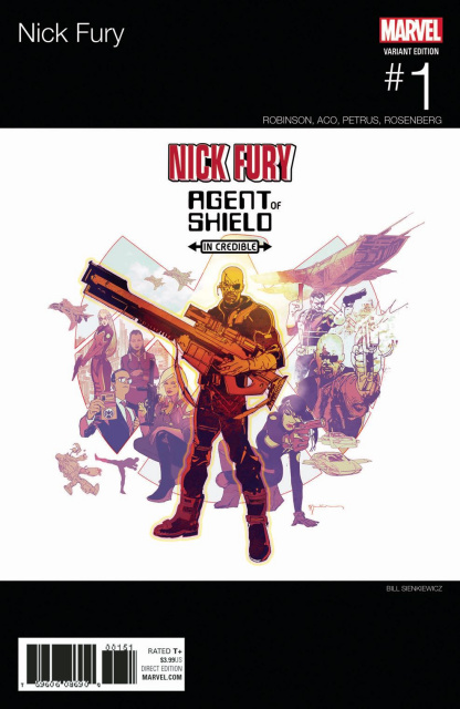 Nick Fury #1 (Sienkiewicz Cover)
