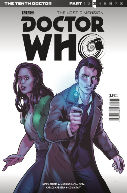 Doctor Who: New Adventures with the Tenth Doctor, Year Three #9 (Bettin Cover)