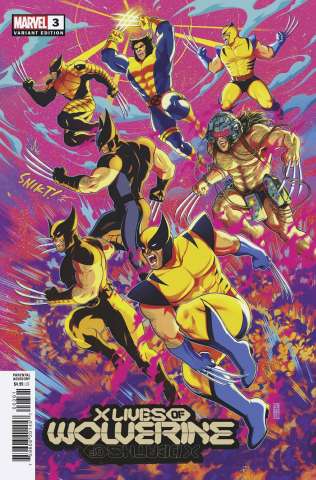 X Lives of Wolverine #3 (Bartel Cover)