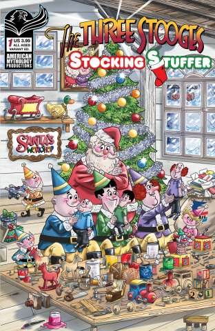 The Three Stooges: Stocking Stuffer #1 (Pacheco Cover)