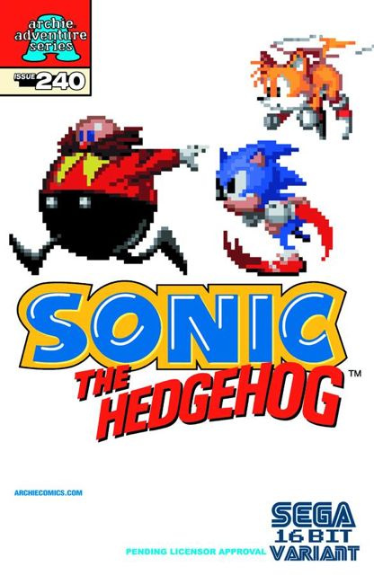 Sonic the Hedgehog #240 (Sega Covr)