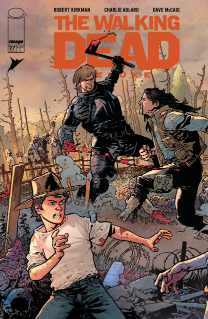 The Walking Dead Deluxe #27 (Bressan & Lucas Cover)