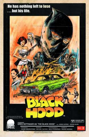 The Black Hood #3 (Dark Circle Movie Throwback Cover)