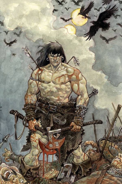 The Cimmerian: Iron Shadows in the Moon #3 (Josep Homs Cover)