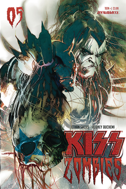 KISS: Zombies #5 (Sayger Cover)