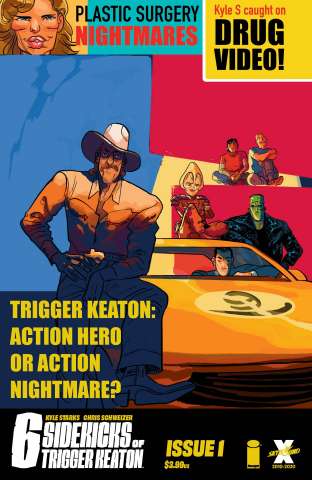 The Six Sidekicks of Trigger Keaton #1 (Henderson Cover)