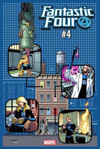 Fantastic Four #4 (Yancy Street Cover)