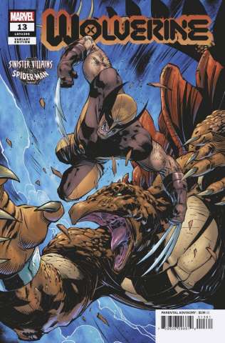 Wolverine #13 (Benjamin Spider-Man Villains Cover)