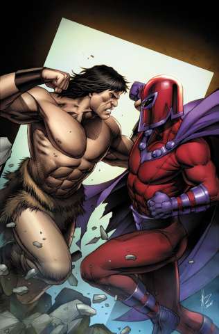 Uncanny X-Men #8 (Keown Conan Cover)