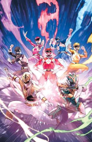 Mighty Morphin Power Rangers #55 (25 Copy Campbell Cover)