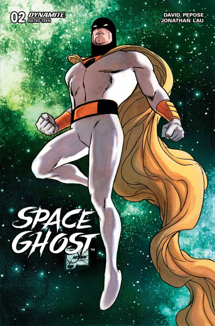 Space Ghost #2 (Quesada Color Cover)