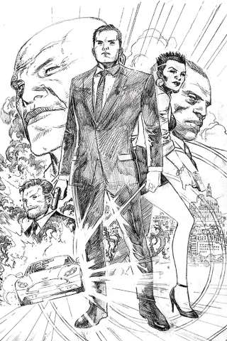 James Bond #1 (20 Copy Cheung Pencil Cover)
