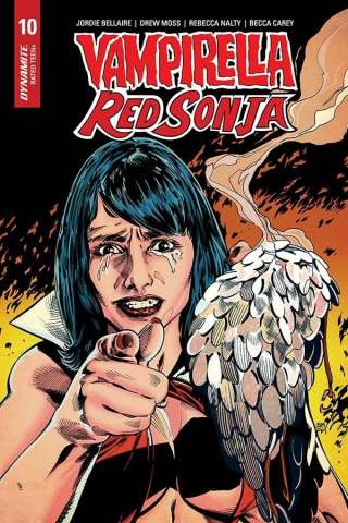 Vampirella / Red Sonja #10 (7 Copy Mooney Homage Cover)