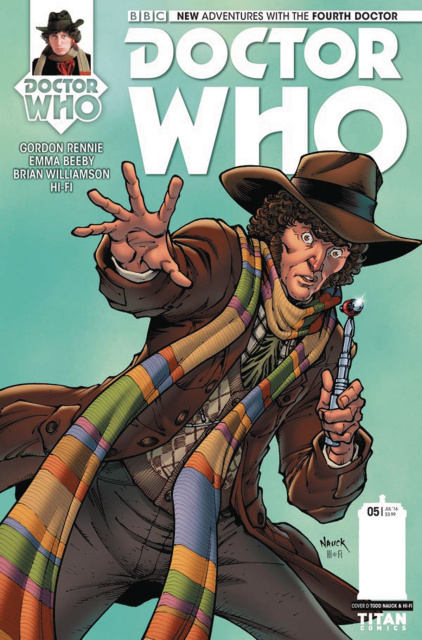 Doctor Who: New Adventures with the Fourth Doctor #5 (Nauck Cover)