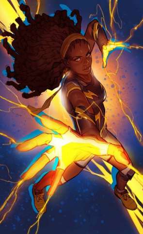 Black Lightning #3 (Joshua Sway Swaby Card Stock Cover)