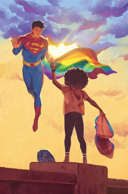 Superman #15 (Angel Solorzano DC Pride 2024 Card Stock Cover)