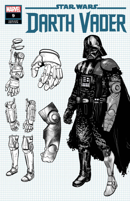 Star Wars: Darth Vader #9 (Ienco Design Cover)
