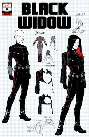 Black Widow #6 (Casagrande Design Cover)