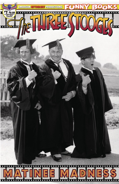 The Three Stooges: Matinee Madness #1 (Premium B&W Photo Cover)