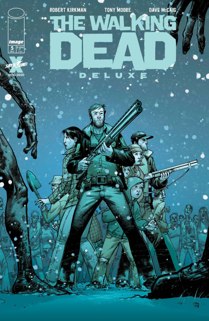 The Walking Dead Deluxe #5 (Moore & McCaig Cover)