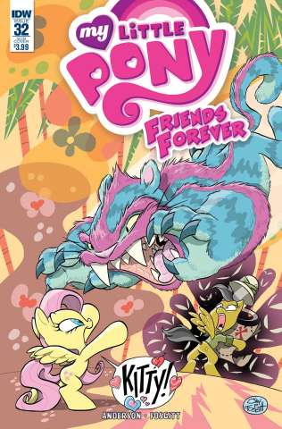 My Little Pony: Friends Forever #32 (Subscription Cover)