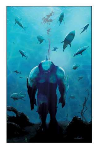 Suicide Squad: King Shark #4 (Livio Ramondelli Card Stock Cover)