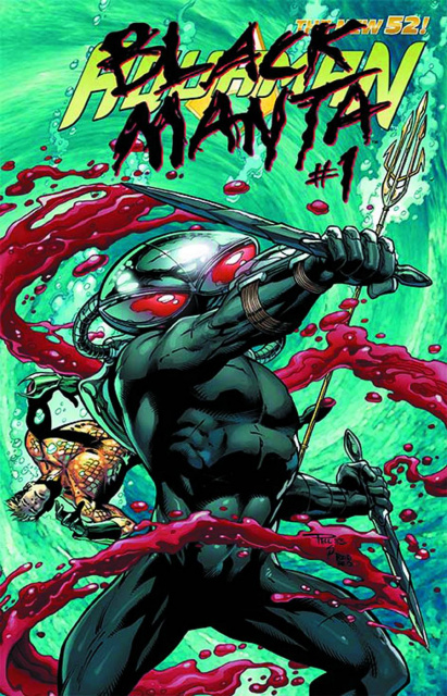Aquaman #23.1: Black Manta Standard Cover