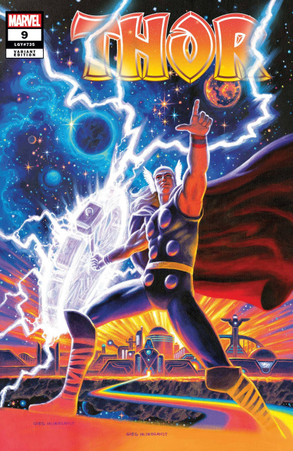 Thor #9 (Hildebrandt Cover)