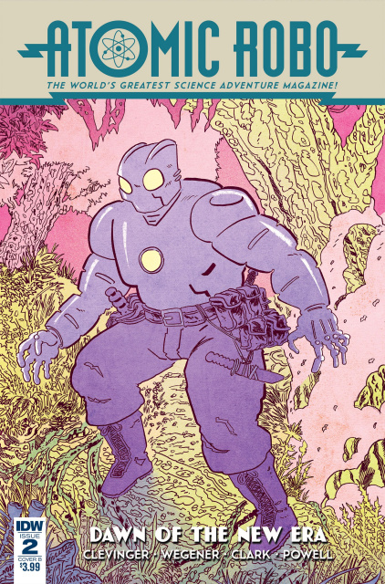 Atomic Robo: Dawn of the New Era #2 (Baker Cover)