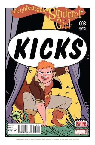 The Unbeatable Squirrel Girl #3 (Henderson 2nd Printing)