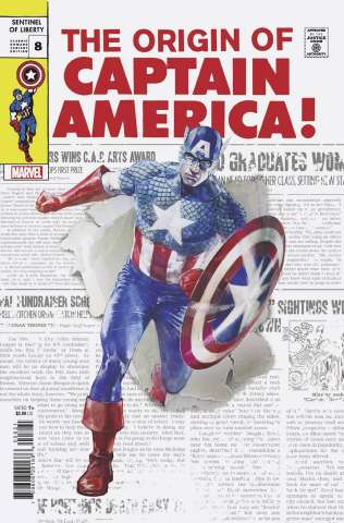 Captain America: Sentinel of Liberty #8 (Classic Homage Cover)