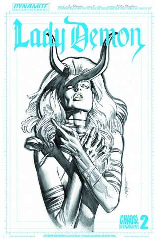 Lady Demon #2 (25 Copy Mayhew Artboard Cover)