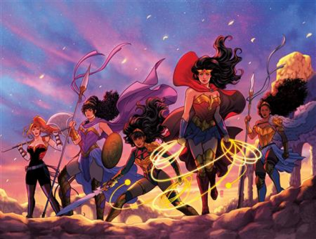 Trial of the Amazons #1 (Team Jen Bartel Card Stock Cover)