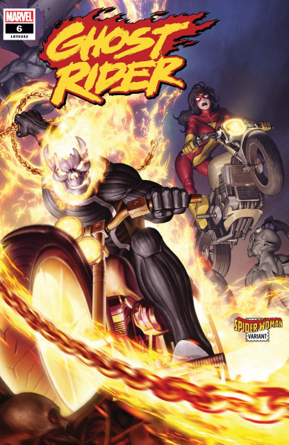 Ghost Rider #6 (Yoon Spider-Woman Cover)