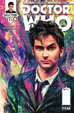 Doctor Who: New Adventures with the Tenth Doctor, Year Two #6 (Zhang Cover)