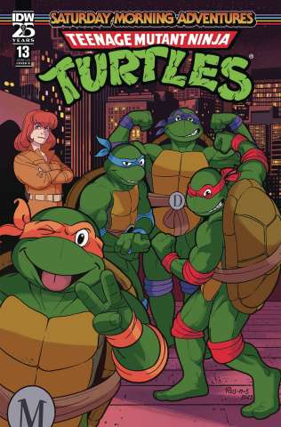 Teenage Mutant Ninja Turtles: Saturday Morning Adventures #13 (Rosanas Cover)
