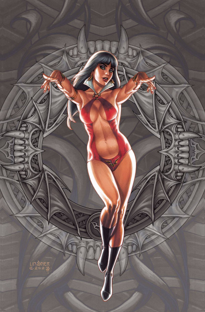 Vampirella vs. The Superpowers #1 (30 Copy Linsner Virgin Cover)