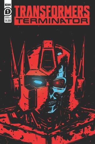The Transformers vs. The Terminator #1 (Fullerton Cover)