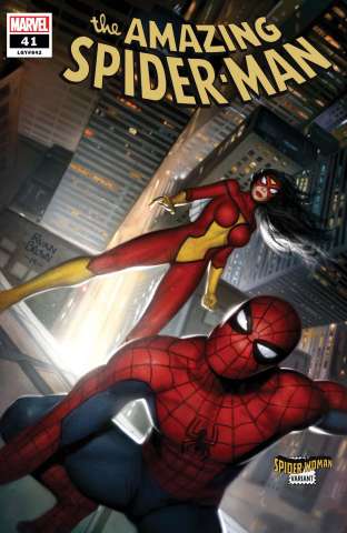 The Amazing Spider-Man #41 (Brown Spider-Woman Cover)