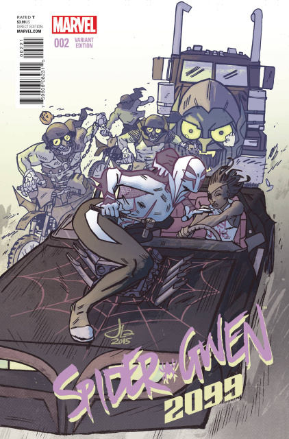 Secret Wars 2099 #2 (Spider-Gwen 2099 Cover)