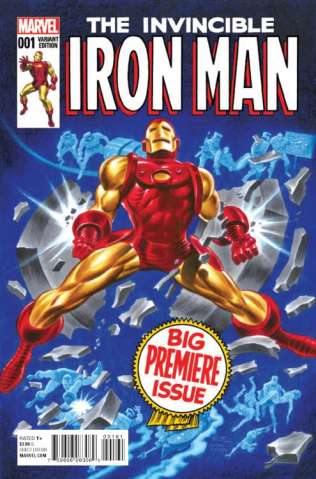 Invincible Iron Man #1 (Timm Classic Cover)