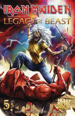 Iron Maiden: Legacy of the Beast #5 (Casas Cover)