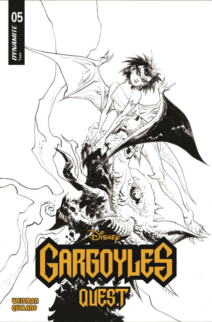 Gargoyles Quest #5 (10 Copy Lee Line Art Cover)